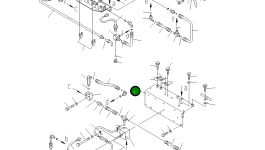 Кронштейн 569-88-86710 Komatsu