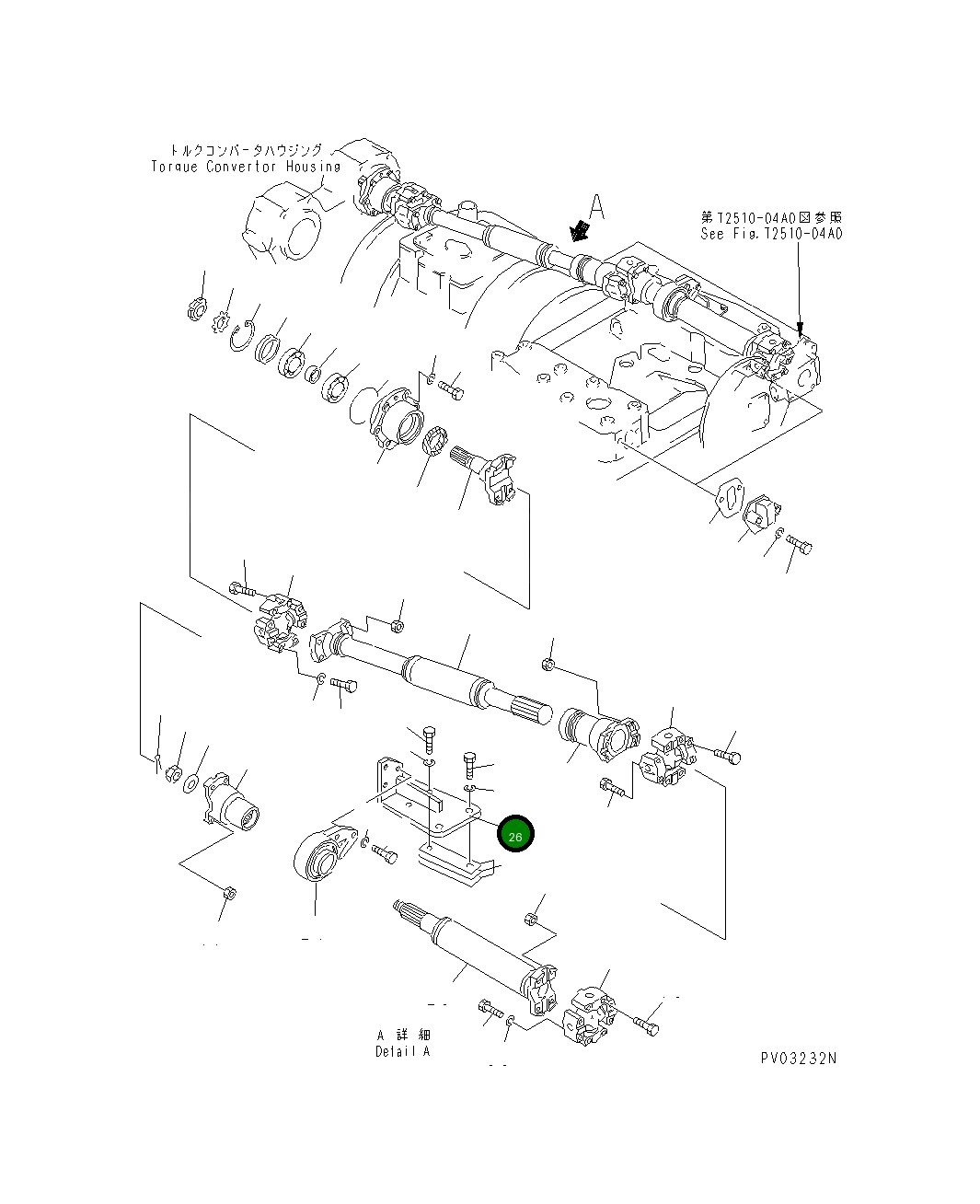Кронштейн 134-960-1310 Komatsu