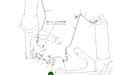 Кронштейн 567-95-71250 Komatsu