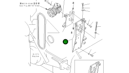 Кронштейн 17A-911-1412 Komatsu