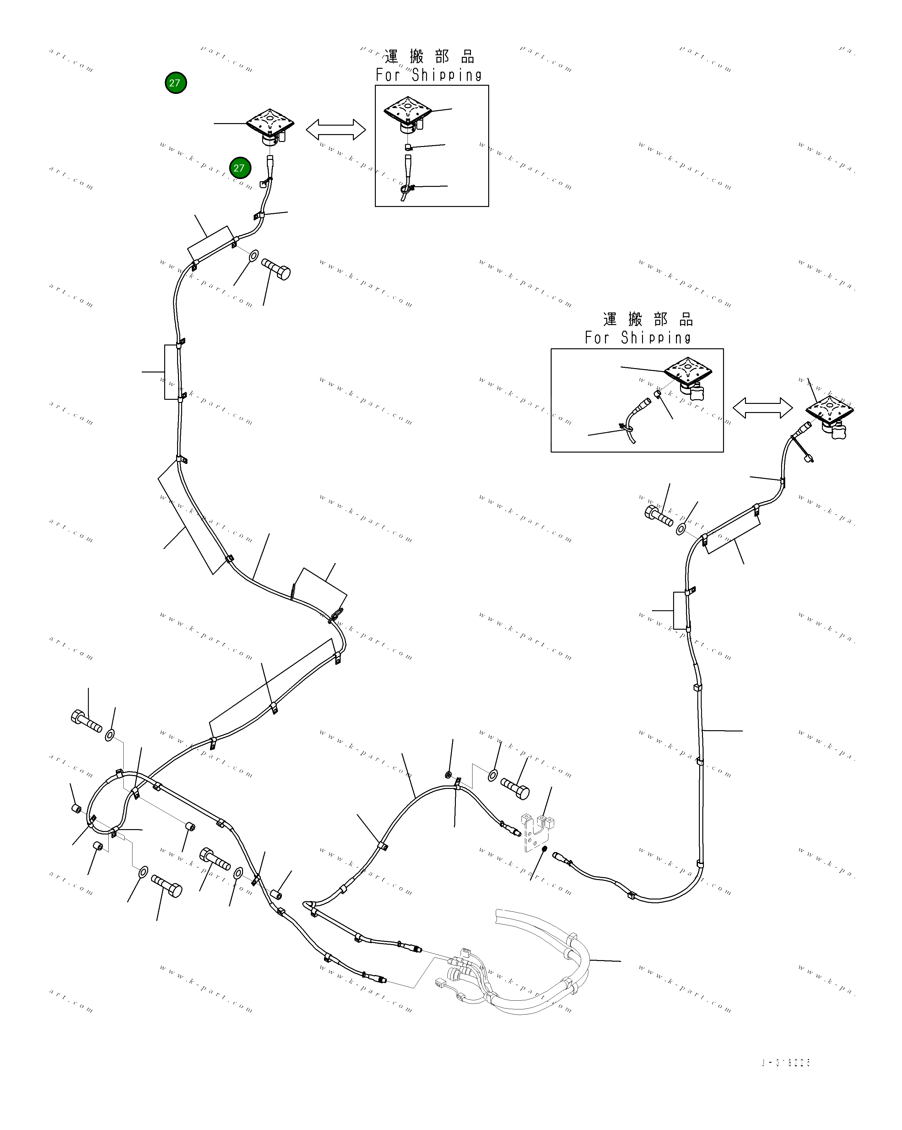 Колпак 2A5-06-21790 Komatsu