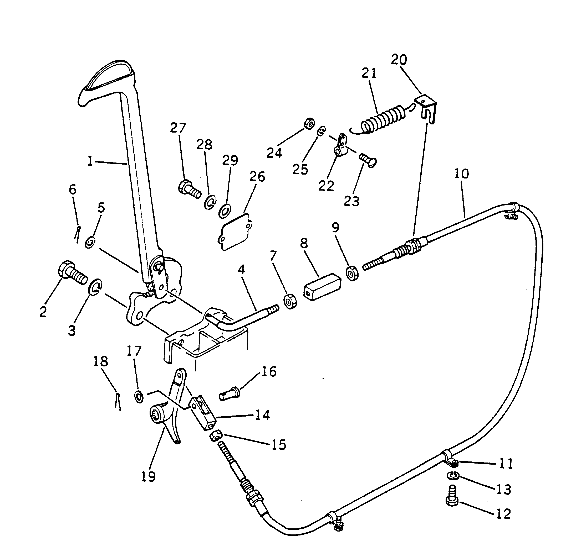 Крюк 236-43-26221 Komatsu