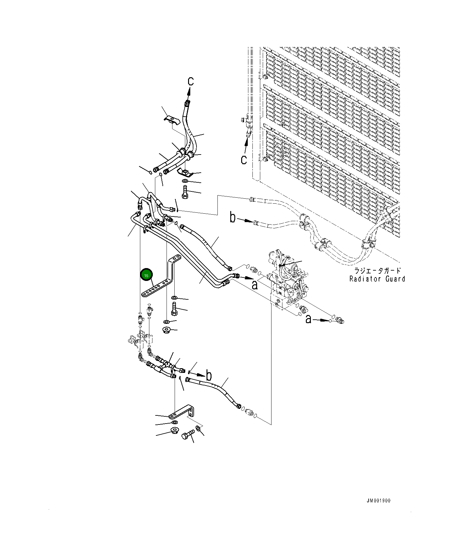 Кронштейн 561-89-87670 Komatsu