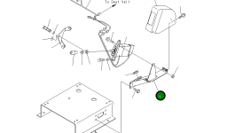 Кронштейн 569-43-82231 Komatsu