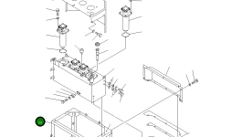 Кронштейн 263-60-33160 Komatsu
