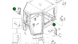 Кронштейн 198-Z11-5760 Komatsu