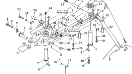 Палец 21X-70-21230 Komatsu