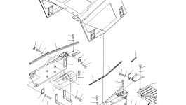 Кронштейн 154-54-72780 Komatsu