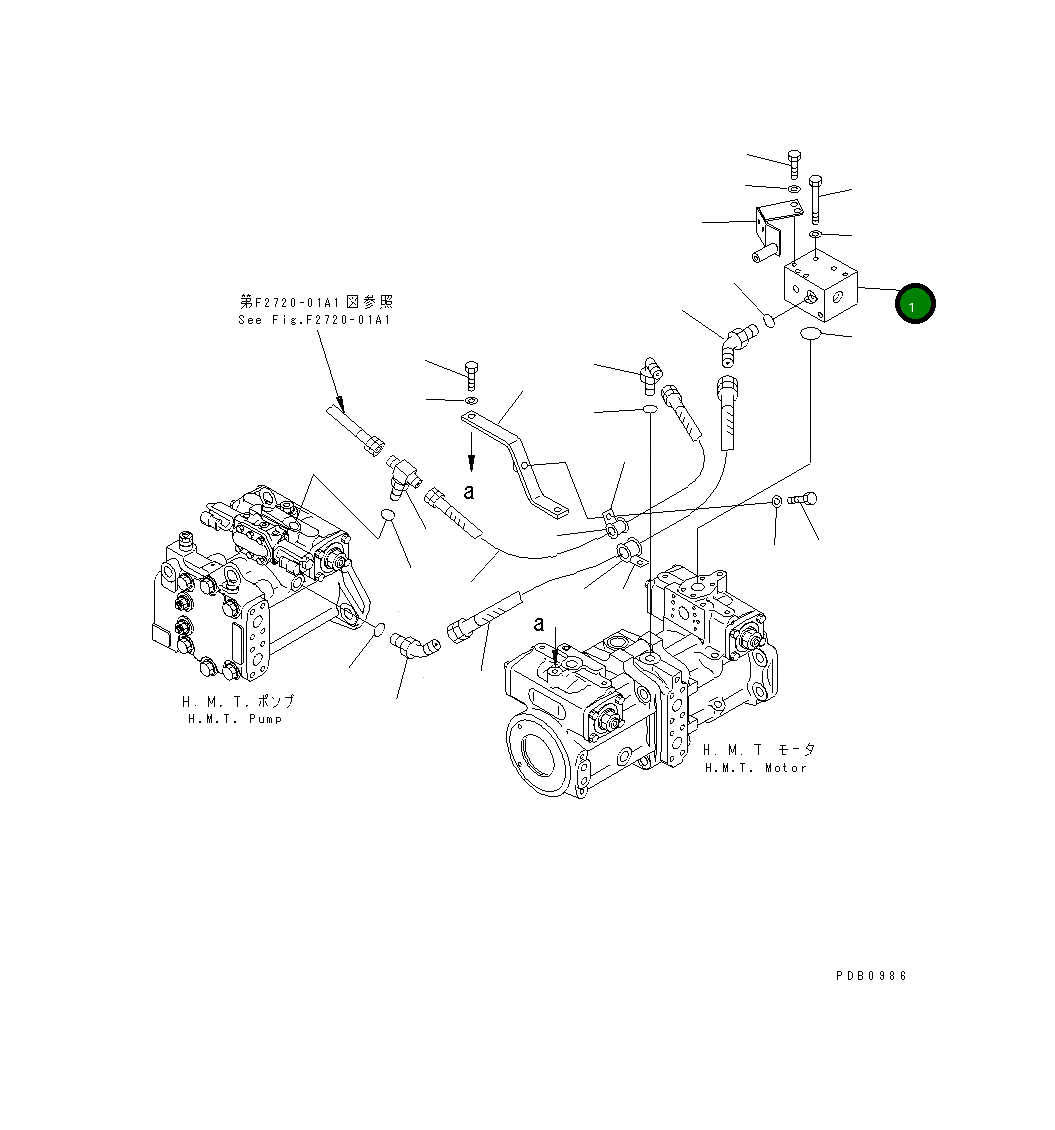 Корпус 17A-49-18961 Komatsu