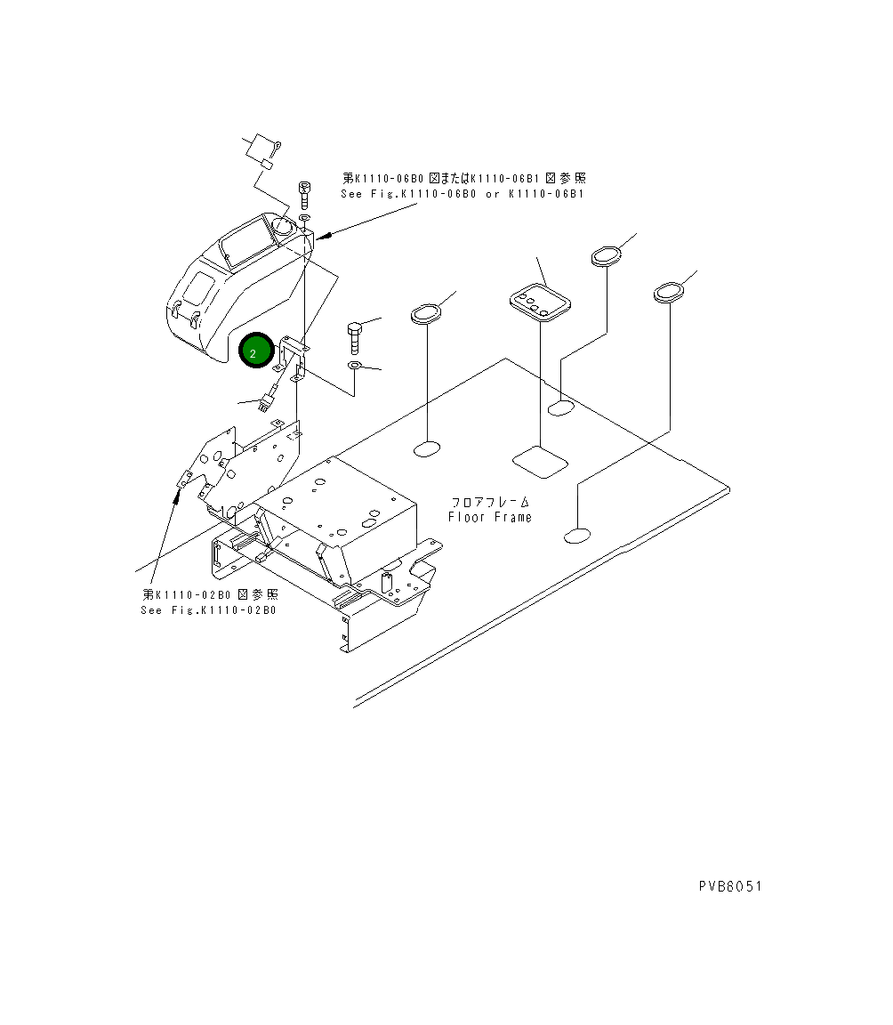 Кронштейн 201-06-71431 Komatsu