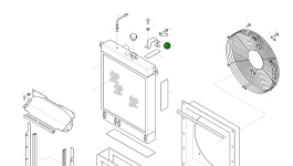 Клипса 423-03-H0P05 Komatsu