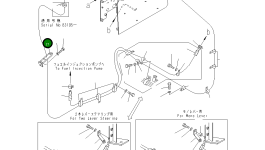 Кронштейн 104-04-51540 Komatsu