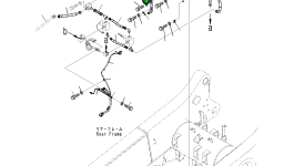 Кронштейн 561-88-86731 Komatsu