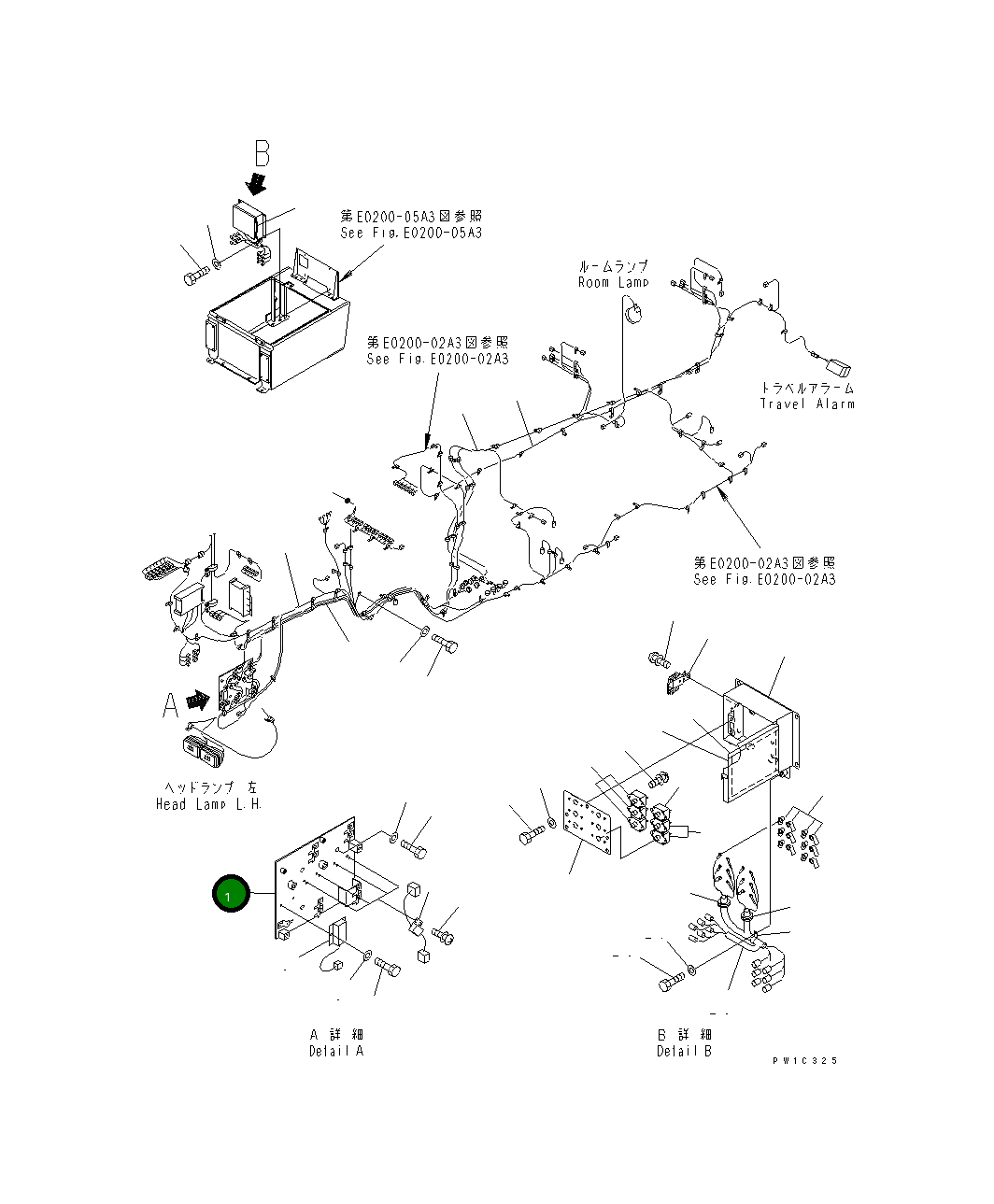 Кронштейн 21T-06-64550 Komatsu