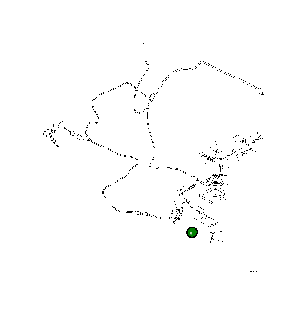 Кронштейн 56D-86-16780 Komatsu