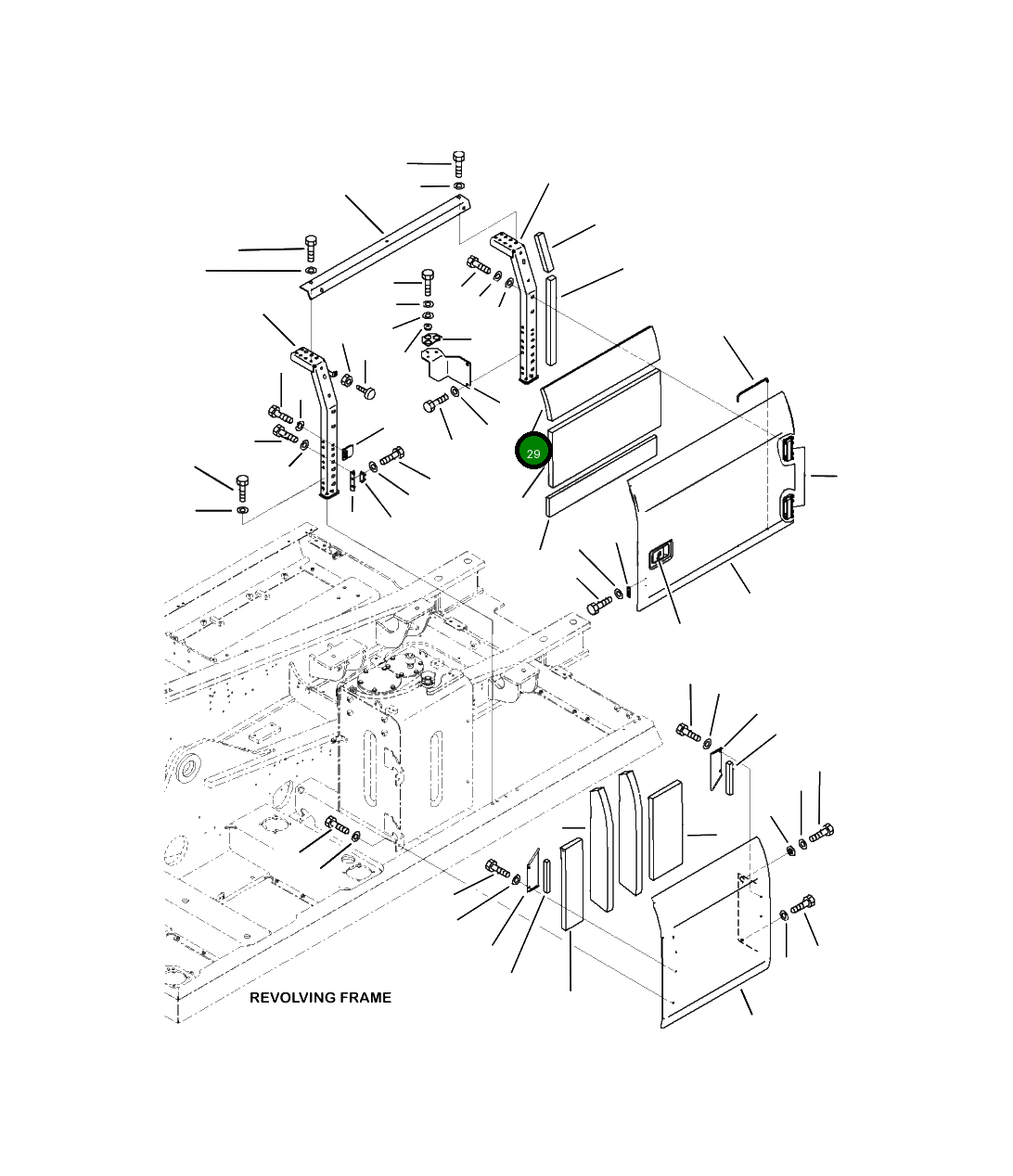 Лист 207-54-42971 Komatsu