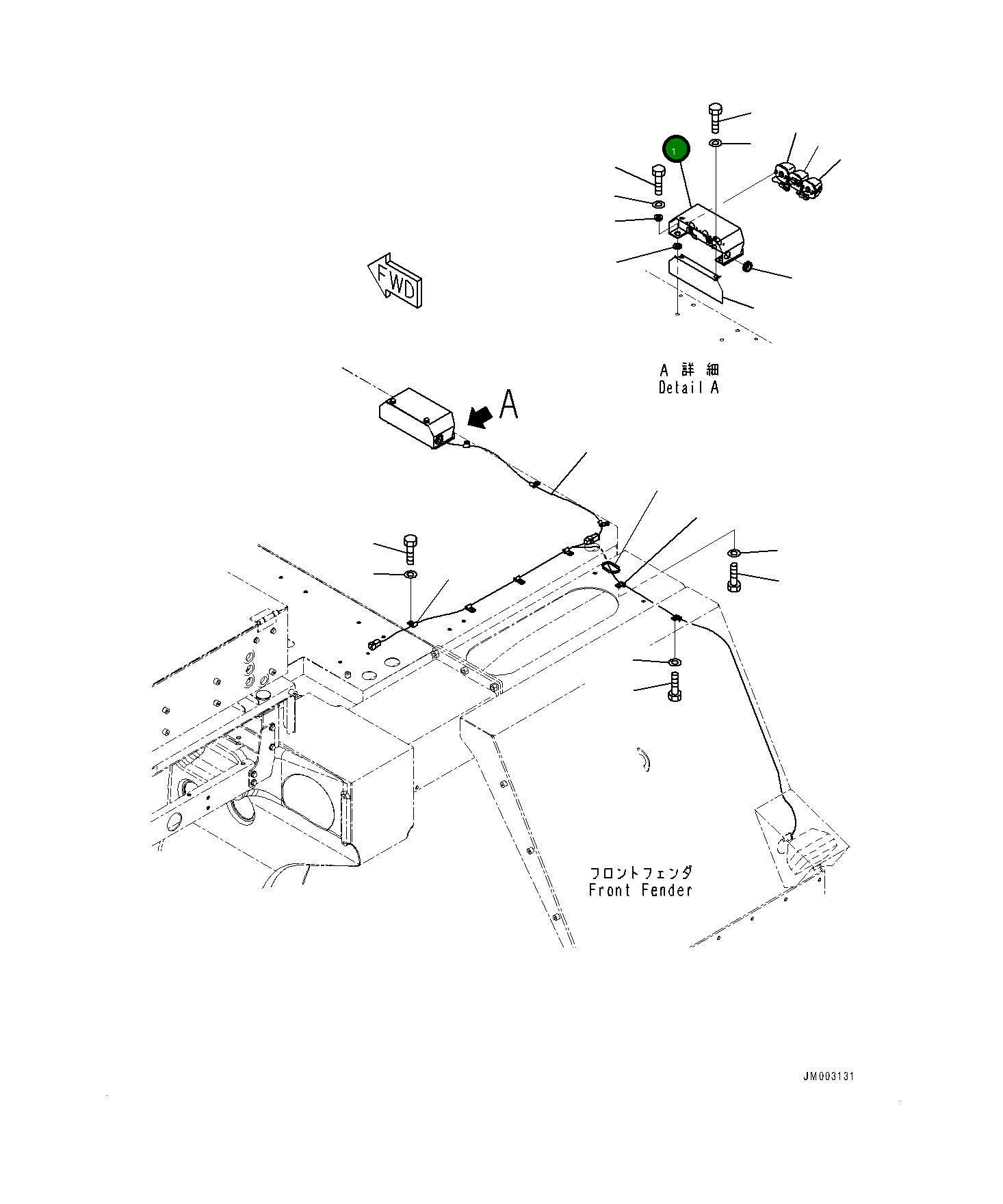 Кронштейн 561-86-8A320 Komatsu
