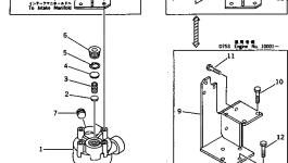 Кронштейн 6151-51-5250 Komatsu
