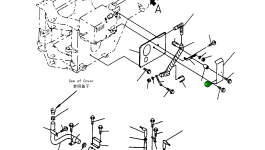 Кронштейн 423-W93-Z692 Komatsu
