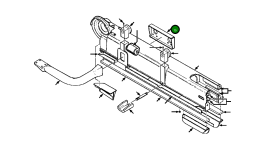 Основание крепления цапфы 703 530 C1 Komatsu