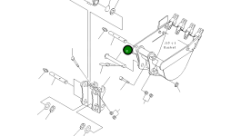 Палец 20C-970-3270 Komatsu