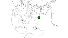 Кронштейн 567-95-71270 Komatsu
