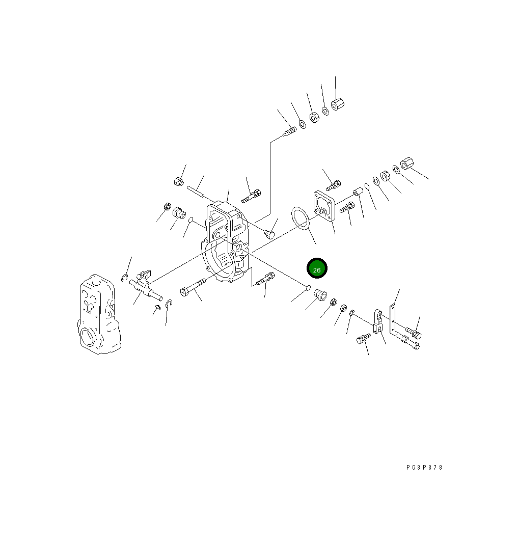 Набивка ND949062-1350 Komatsu