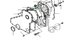 Корпус 6742-01-1200 Komatsu