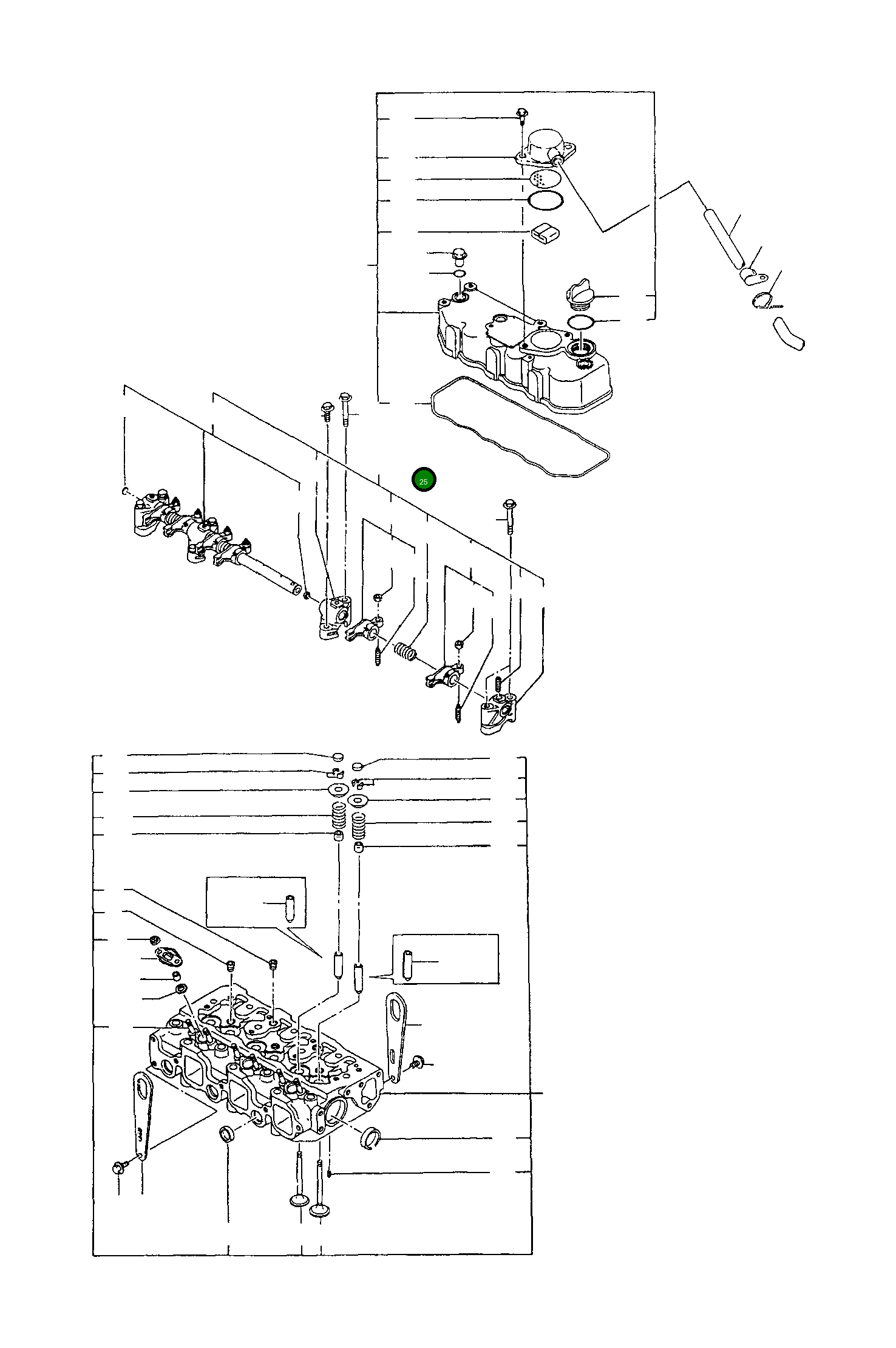 Опора YMR000204 Komatsu