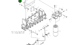 Кронштейн 6261-71-6640 Komatsu