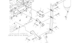 Кронштейн 6252-71-6510 Komatsu