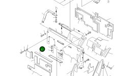 Лист 21Y-54-17820 Komatsu