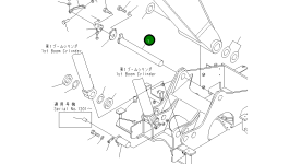 Палец 21J-70-11780 Komatsu