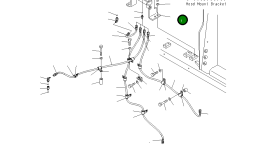 Кронштейн 198-49-63311 Komatsu