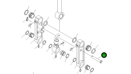 Палец 21W-70-47240 Komatsu