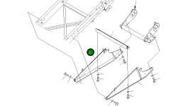 Кронштейн 8255-78-1360 Komatsu