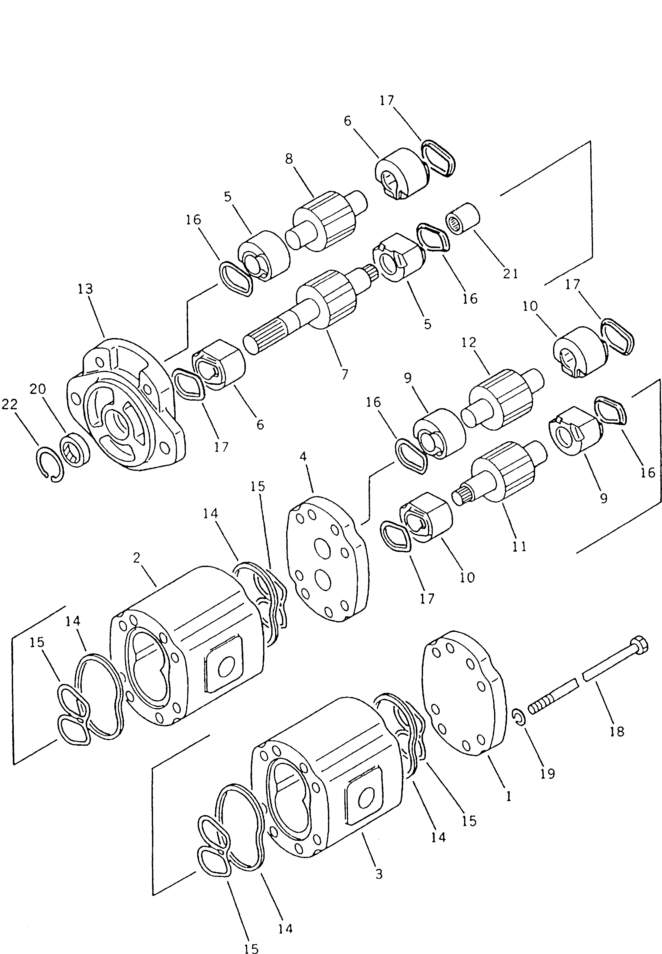 Корпус KB20122-36091 Komatsu