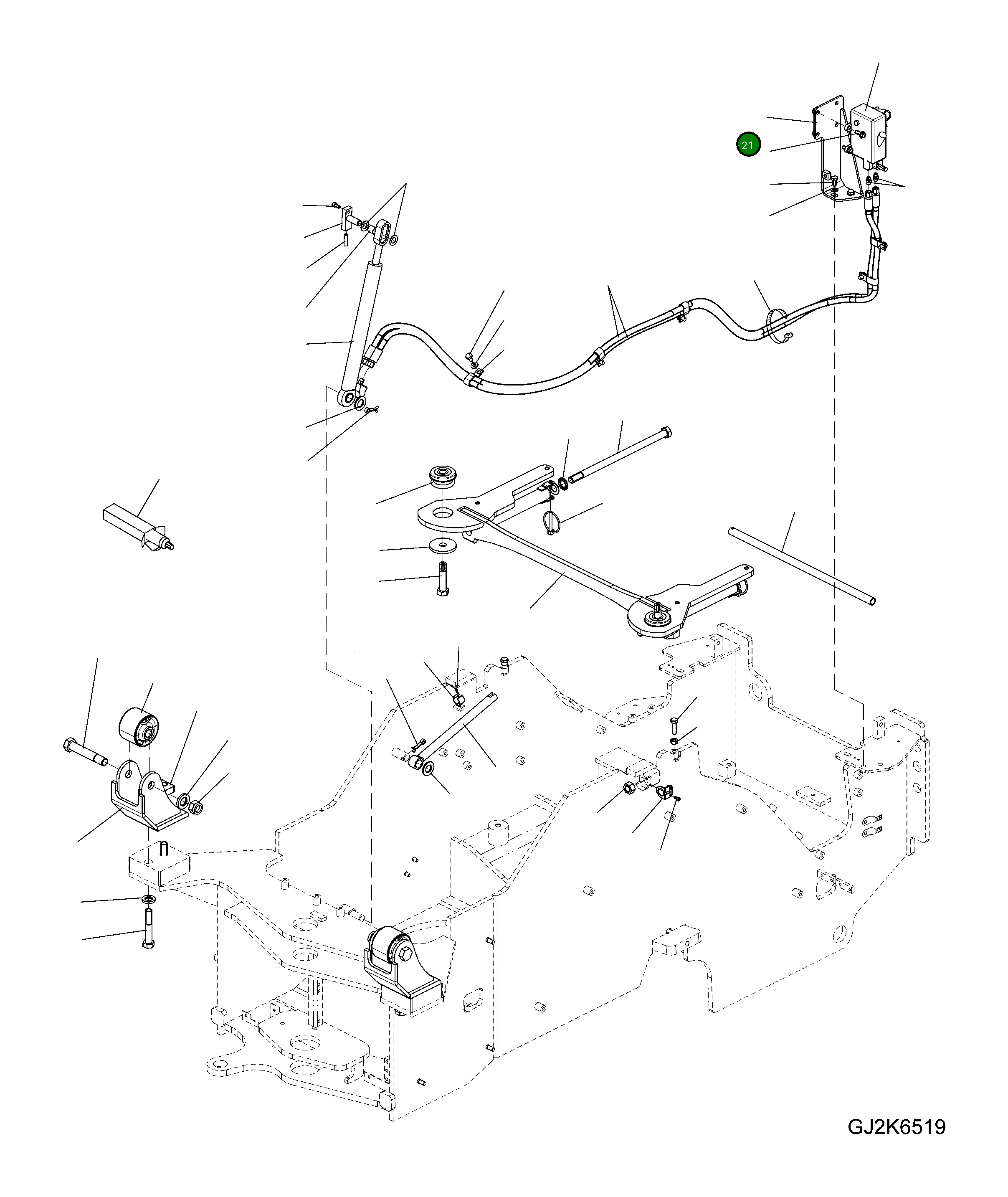 Кронштейн 42U-54-33010 Komatsu