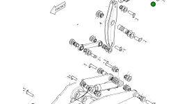 Палец 4123-2230B Komatsu