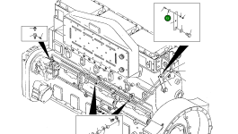 Клипса 180371 Komatsu