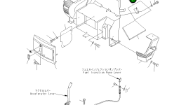 Кронштейн 22L-54-12311 Komatsu