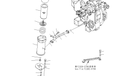 Кронштейн 154-49-75311 Komatsu