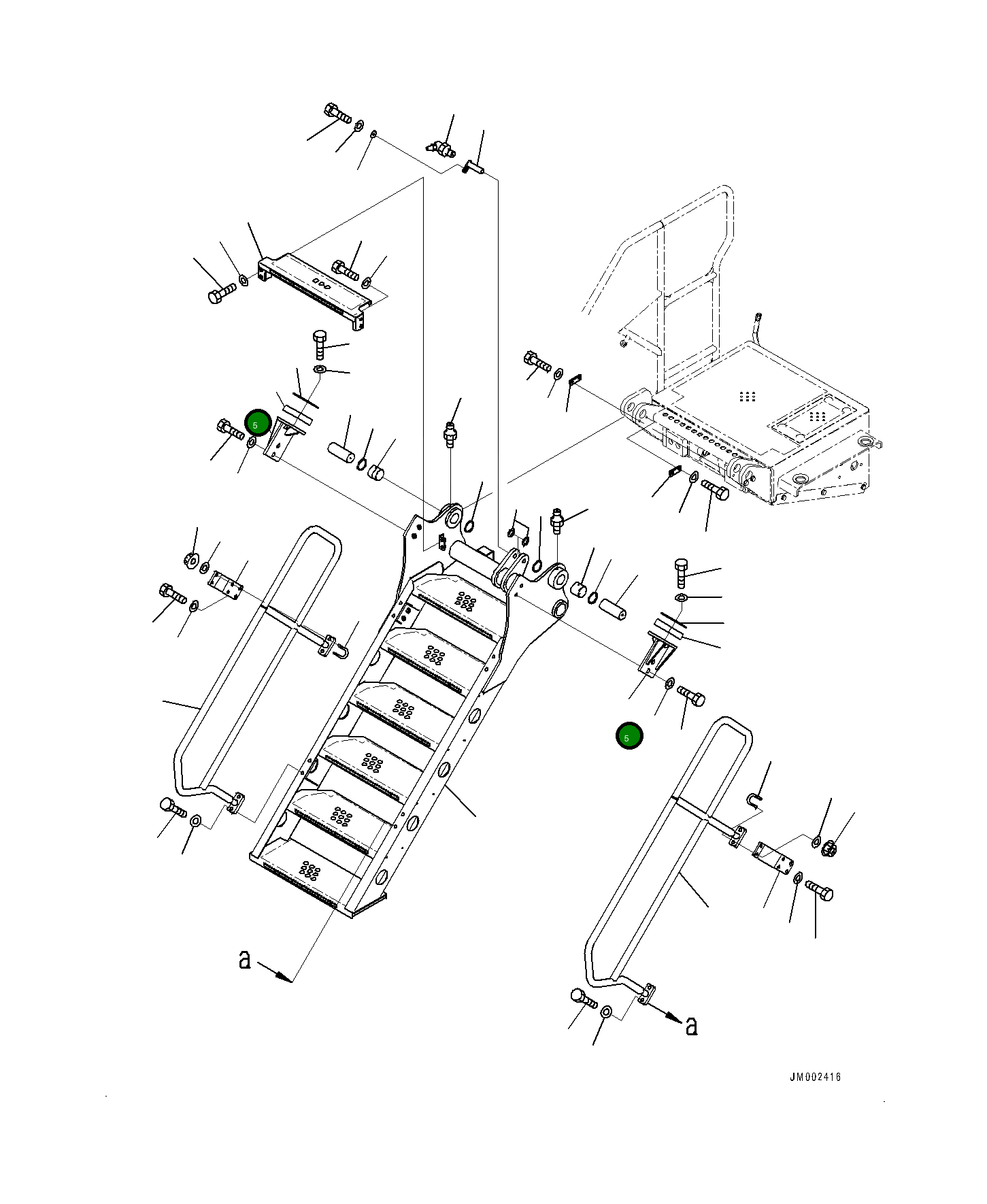Кронштейн 561-89-87220 Komatsu