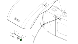 Палец 22E-54-21230 Komatsu