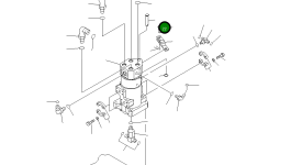 Палец 22U-62-21870 Komatsu