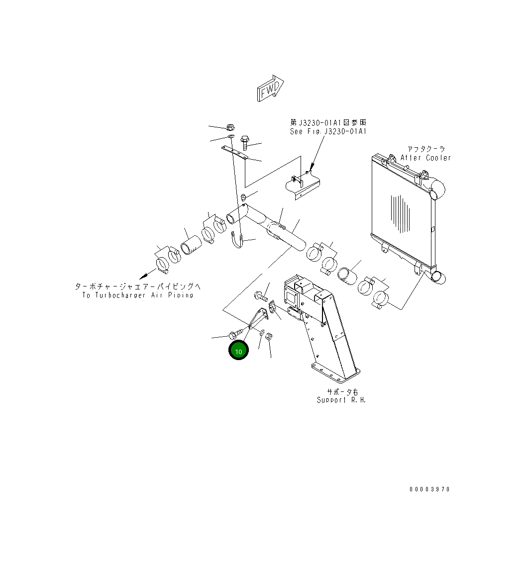 Кронштейн 569-02-82322 Komatsu