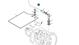 Кронштейн 21W-01-R1292 Komatsu