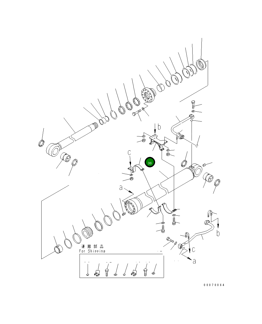 Кронштейн 707-88-28440 Komatsu