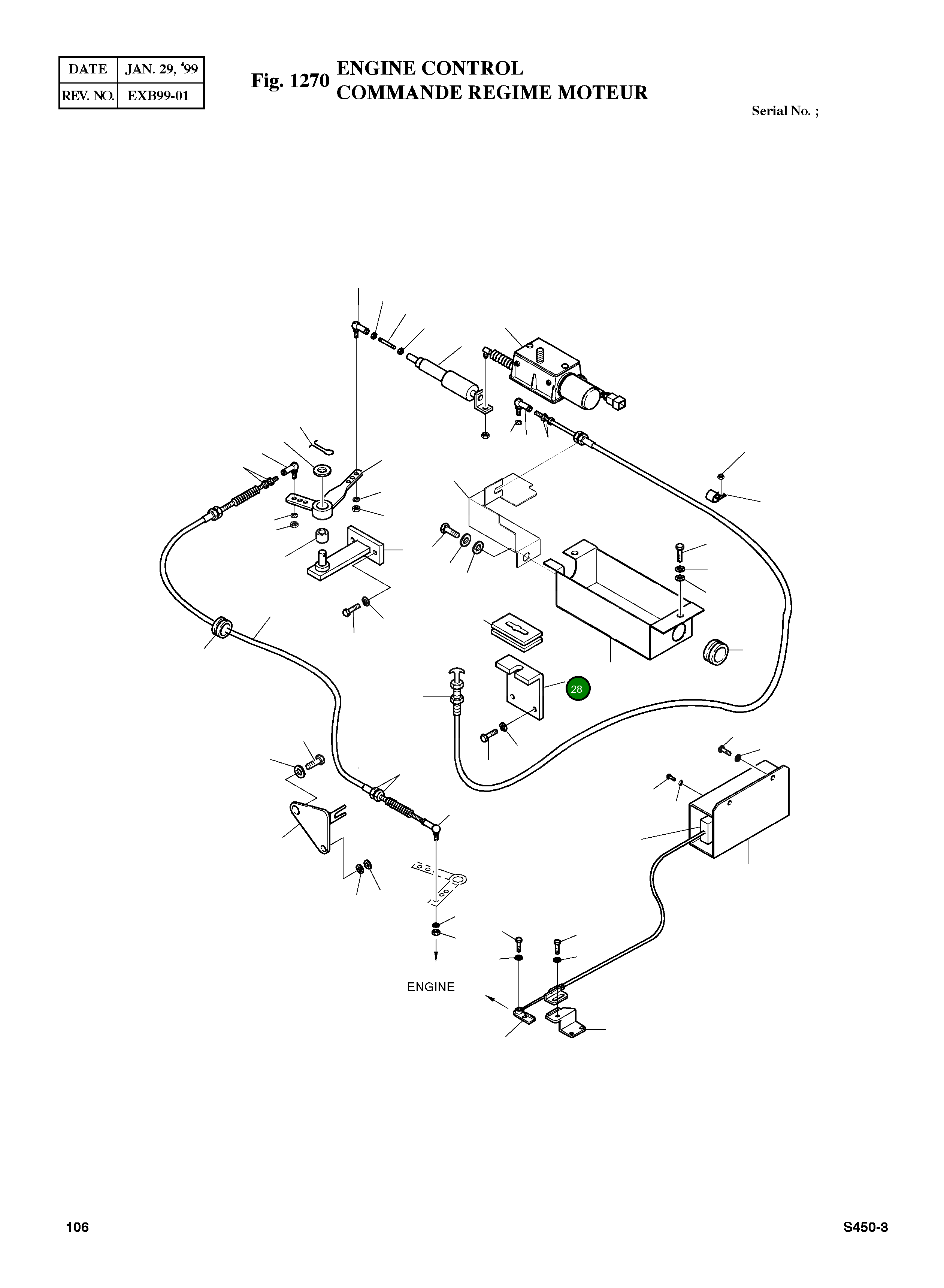 Кронштейн 2295-1107 Komatsu