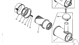 Корпус 6142-82-7410 Komatsu